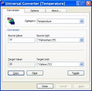 Universal Converter screenshot